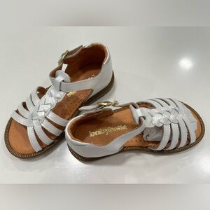 NEW without tags Baby Botte Silver Shoes Sandals